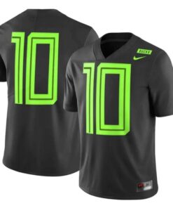 Oregon Ducks Jersey #10 Football 2018 Vapor Limited Stitched Black by My Store NCAA Football Jerseys