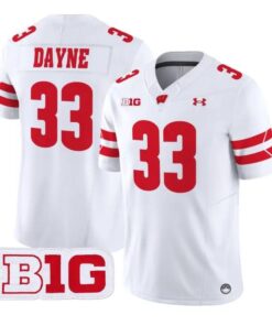 ron-dayne-jersey-33-wisconsin-badgers-2026-vapor-limited-stitched-05 - Top Wow Design Ron Dayne Jersey #33 Wisconsin Badgers 2026 Vapor Limited Stitched by My Store NCAA Football Jerseys