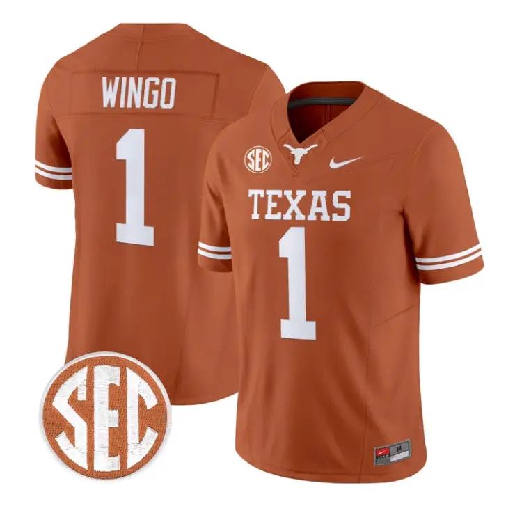 ryan-wingo-jersey-1-texas-longhorns-2026-football-limited-stitched-04 - Top Wow Design Ryan Wingo Jersey #1 Texas Longhorns 2026 Football Limited Stitched by My Store NCAA Football Jerseys