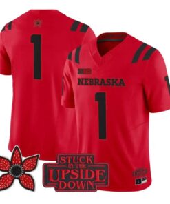 Team Jersey #1 Nebraska Cornhuskers 2026 Edition V2 Limited All Stitched by My Store NCAA Football Jerseys